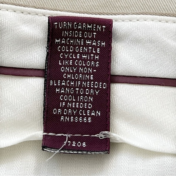 EUC-VINTAGE Nordstrom Young Adult Dress Slacks Pants in MD Tan Size 14 - Picture 10 of 11